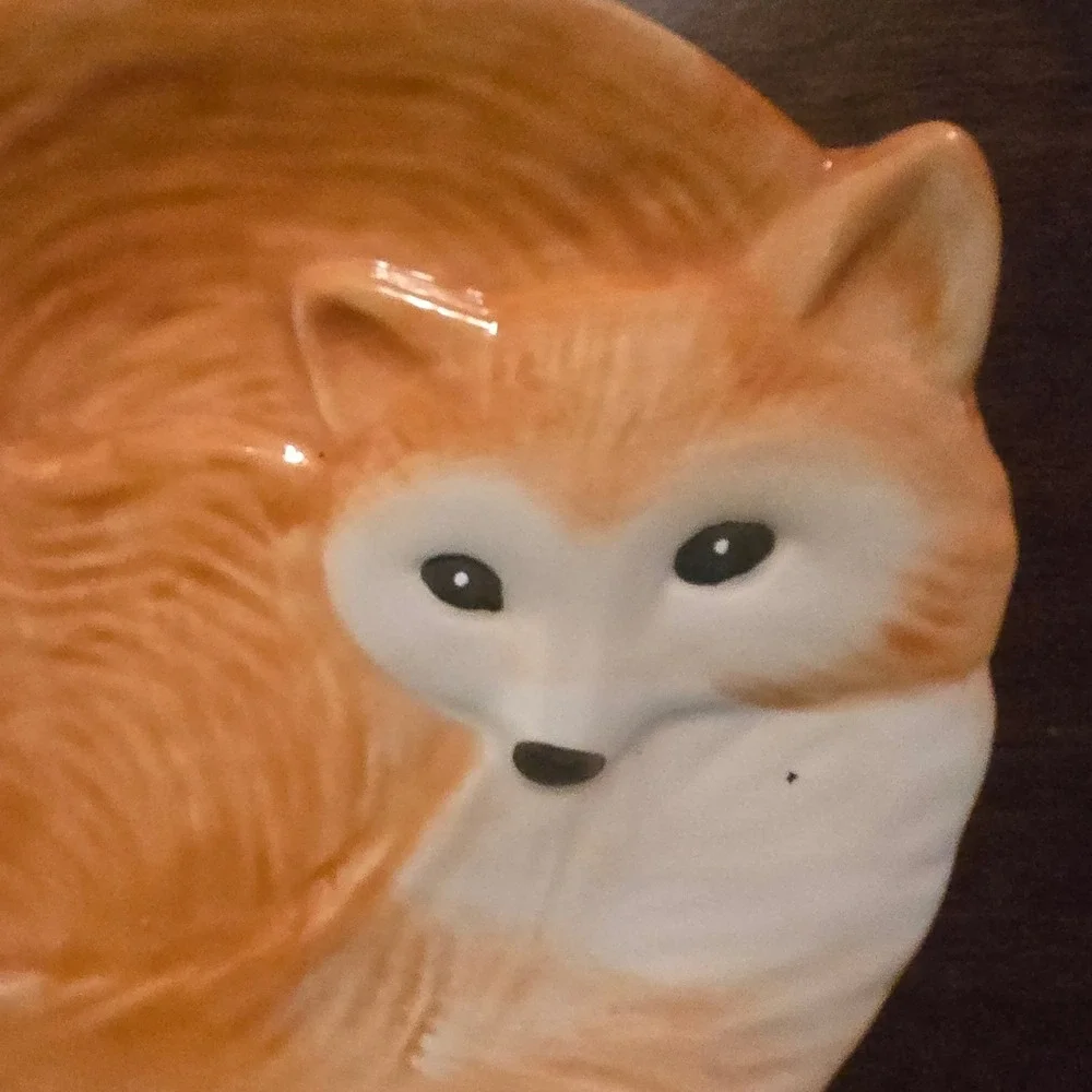 Better Homes and Gardens Heritage Collection Fox Earthenware Plates Set of 3